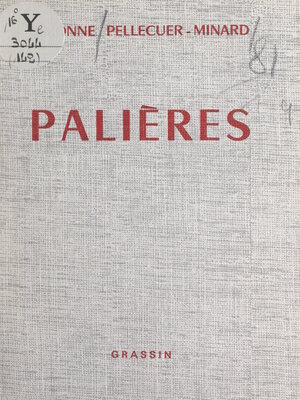 cover image of Palières